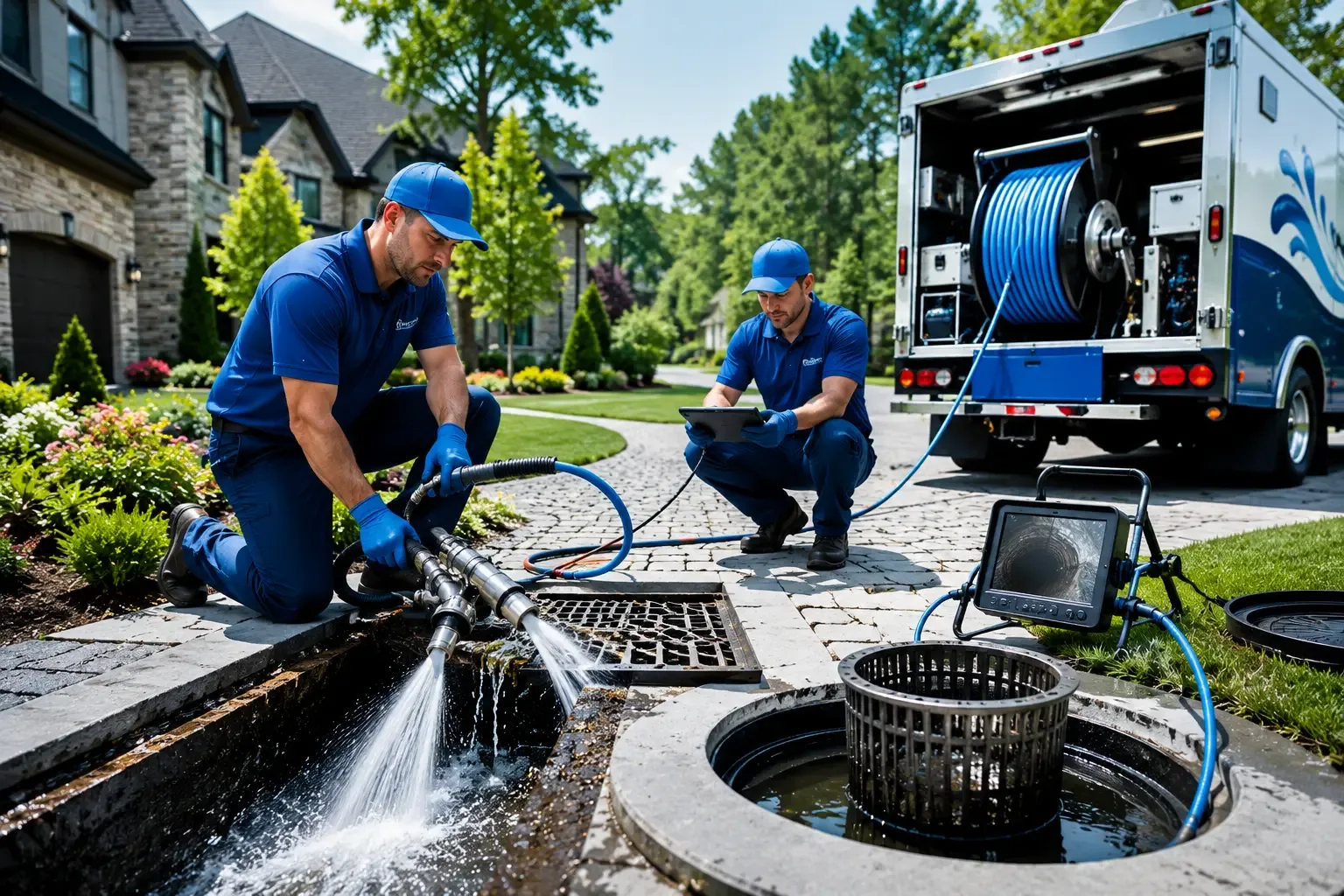 Local outdoor drain cleaning professionals in Woolrich, PA